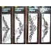 Временные татуировки в ассортименте Waterproof body tattoo stickers
